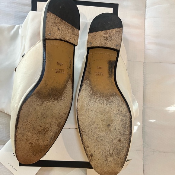 Gucci White/Cream Slides 40.5 - Picture 4 of 4